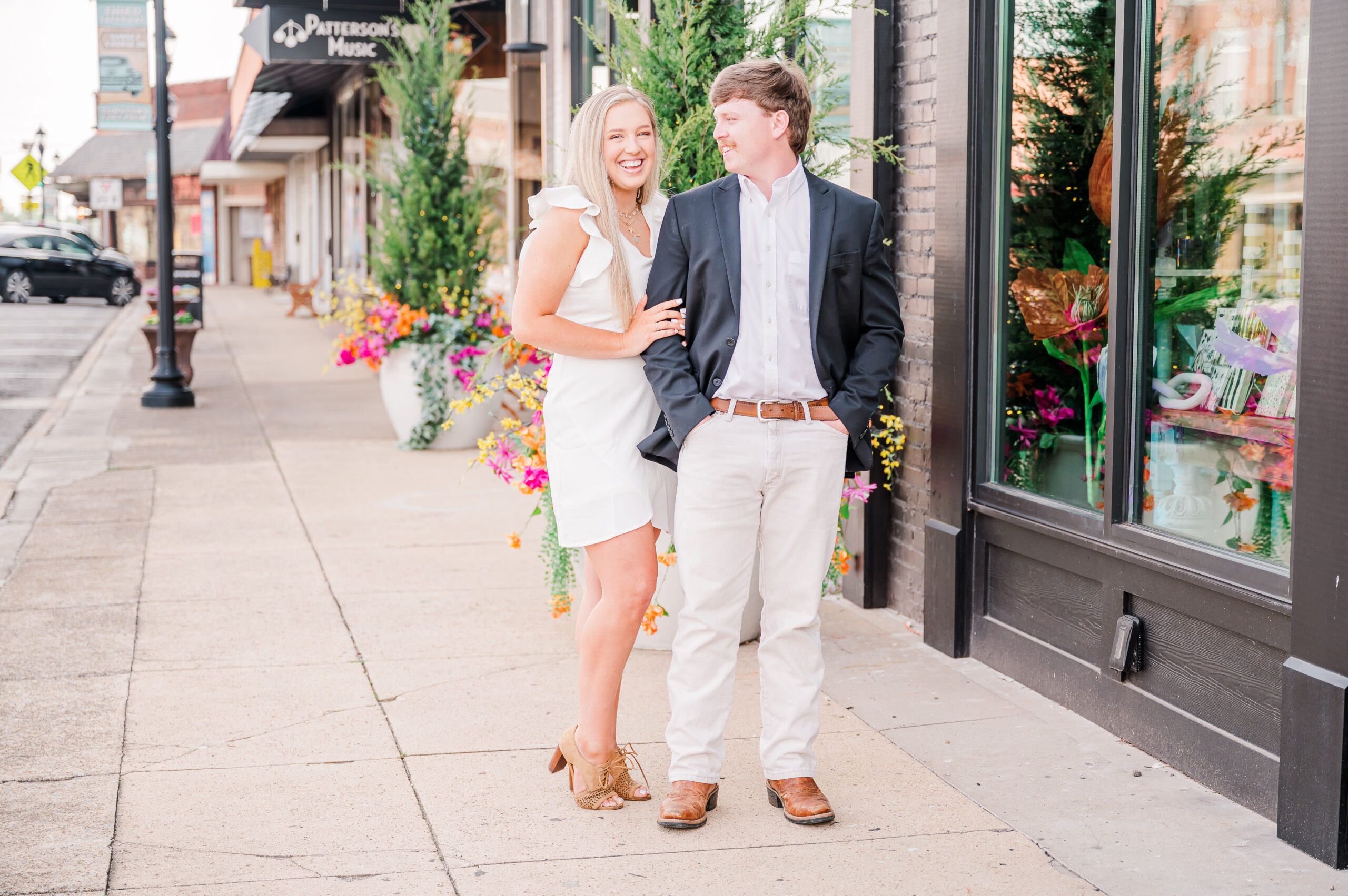 Downtown Fort Payne Engagement Session